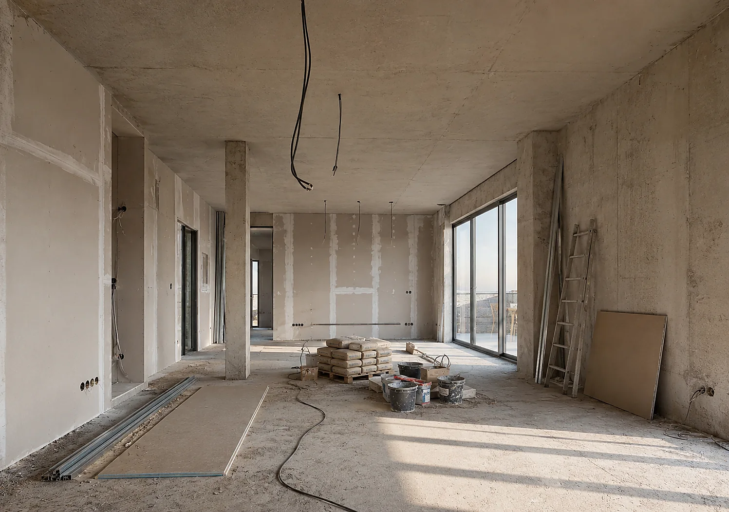 Apartamento A75 antes de la reforma de Puntoreforma